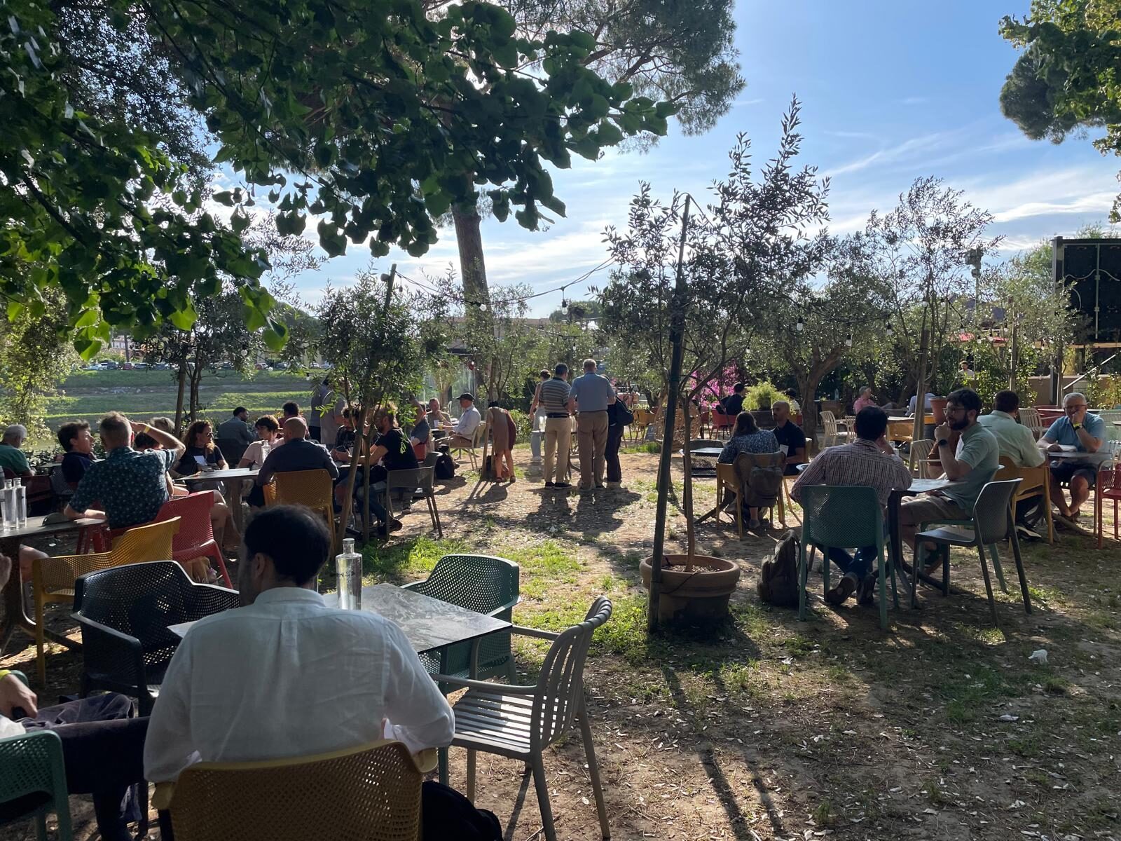 Workshop drinks in Pisa